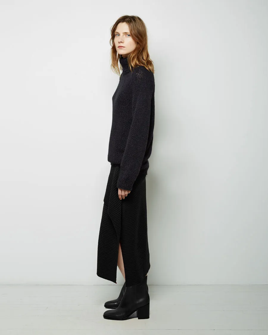 Knit Wrap Skirt