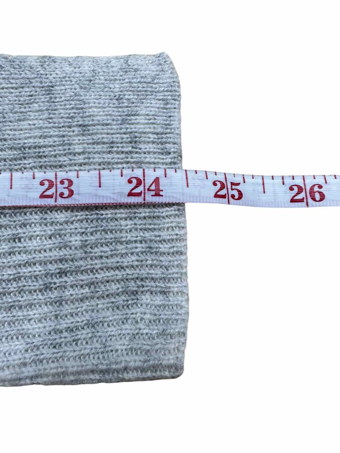 WHITE   WARREN Light Gray Cashmere Cardigan Size S